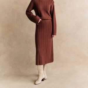 Sezane Marilou Skirt Caramel - Size M